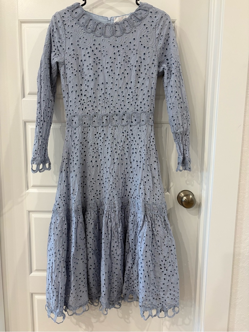 Dainty Jewells Women's Modest Dress Size S Formal England In Spring Blue